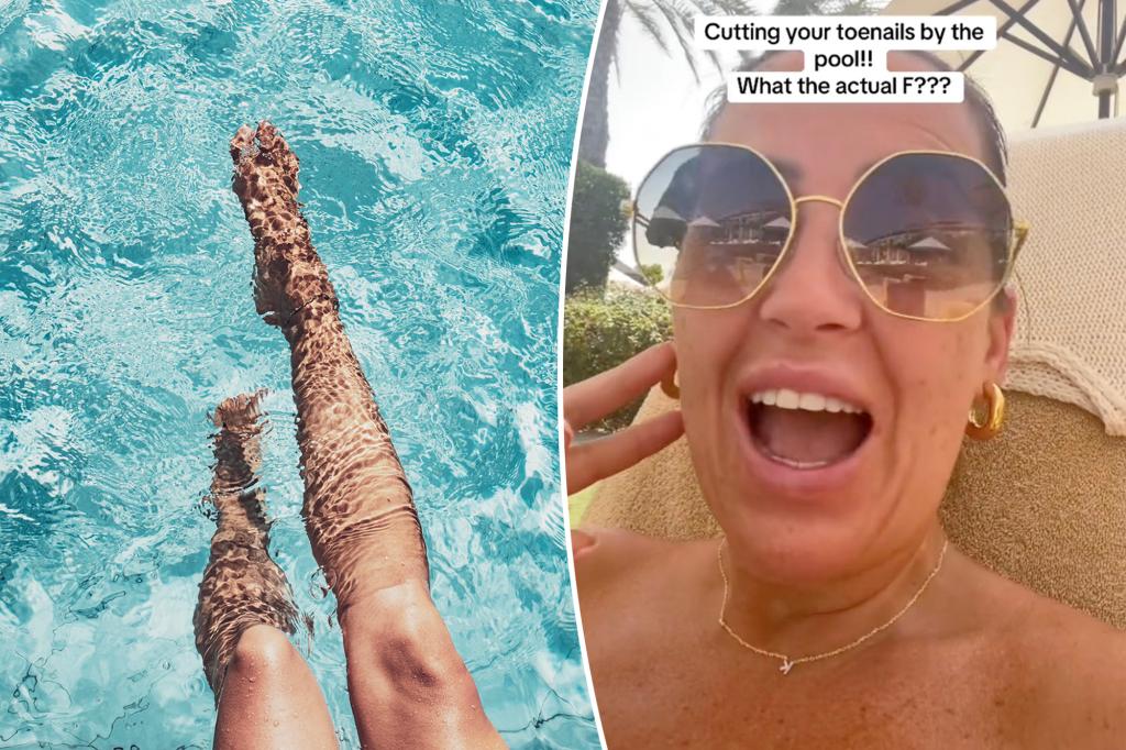 Mum's holiday ruined by husband's 'gross action' in hotel pool: 'Right at worst'